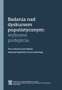 cover of the book Badania nad dyskursem populistycznym: wybrane podejścia