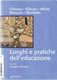 cover of the book Luoghi e pratiche dell'educazione