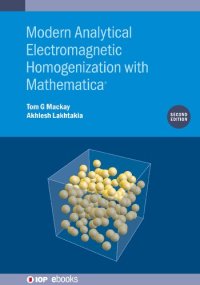 cover of the book Modern Analytical Electromagnetic Homogenization with Mathematica