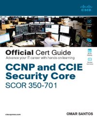 cover of the book CCNP and CCIE Security Core SCOR 350-701 Official Cert Guide