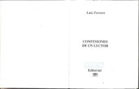 cover of the book Confesiones de un lector