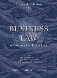 cover of the book Business Law, Alternate Edition