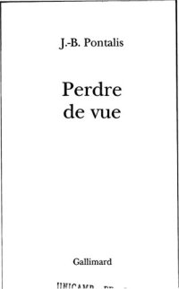 cover of the book Perdre de vue