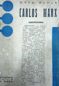 cover of the book Carlos Marx