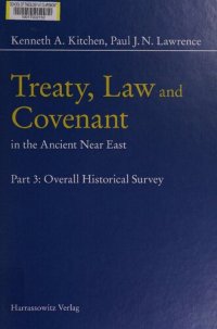 cover of the book Treaty, Law and Covenant in the Ancient Near East