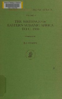 cover of the book Arabic Literature of Africa: The writings of eastern Sudanic Africa to c. 1900