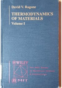 cover of the book Thermodynamics of Materials, Volume 1