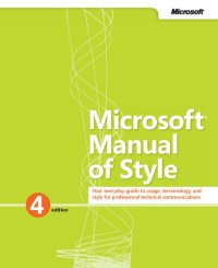 cover of the book Microsoft Manual of Style