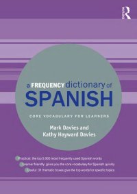 cover of the book a Frequency dictionary of spanish - core vocabulary for learners.