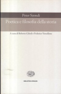 cover of the book Poetica e filosofia della storia