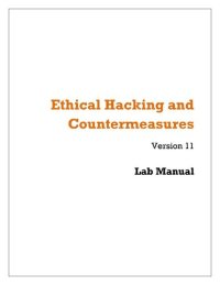 cover of the book CEH - Ethical Hacking and Countermeasures v11 Lab Manual