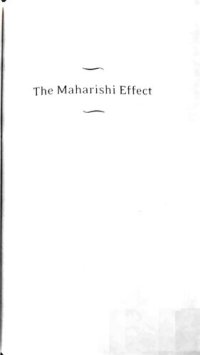 cover of the book The Maharishi Effect: A Personal Hourney Through the Movement That Transformed American Spirituality