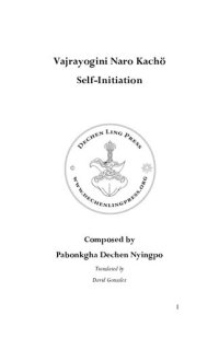 cover of the book The Self-Initiation of Venerable Vajrayogini