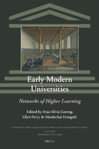 cover of the book Early Modern Universities: Networks of Higher Learning