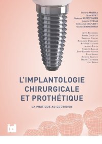 cover of the book L'implantologie chirurgicale et prothétique: La pratique au quotidien