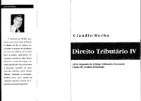 cover of the book Direito Tributario, Vol. Iv