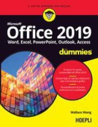 cover of the book Office 2019 for dummies: Word, Excel, Power Point, Outlook, Access