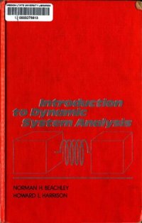 cover of the book Introduction to Dynamic System Analysis