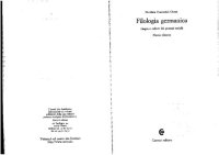 cover of the book Filologia germanica. Lingue e culture dei germani antichi