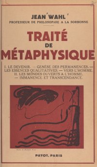 cover of the book Traité de Métaphysique