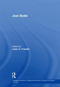 cover of the book Jean Bodin