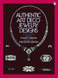 cover of the book Authentic Art Deco Jewelry Designs