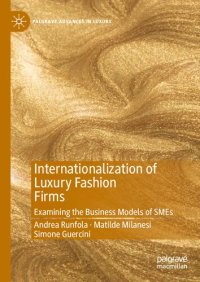 cover of the book Internationalization of Luxury Fashion Firms: Examining the Business Models of SMEs