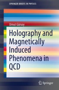 cover of the book Holography and Magnetically Induced Phenomena in QCD