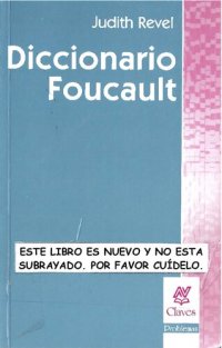 cover of the book Diccionario Foucault