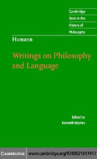 cover of the book Writings on Philosophy and Language