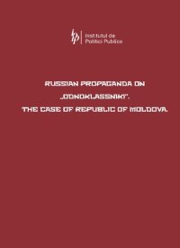 cover of the book Russian propaganda on "Odnoklassniki". The case of Republic of Moldova