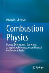 cover of the book Combustion Physics: Flames, Detonations, Explosions, Astrophysical Combustion and Inertial Confinement Fusion