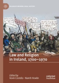 cover of the book Law and Religion in Ireland, 1700-1970