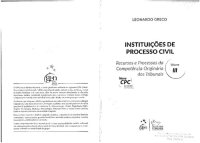 cover of the book Instituições de Processo Civil - recursos e processos da competência originária dos tribunais