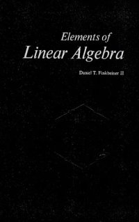 cover of the book Elements of Linear Algebra