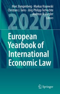 cover of the book European Yearbook of International Economic Law 2020