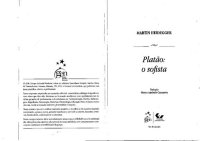 cover of the book Platão: o sofista