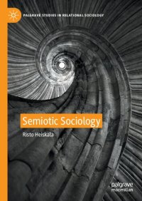 cover of the book Semiotic Sociology