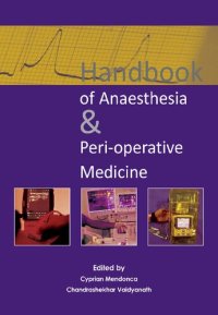 cover of the book Handbook of Anaesthesia & Peri-Operative Medicine