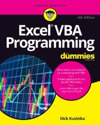 cover of the book Excel VBA Programming For Dummies