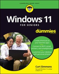 cover of the book Windows 11 for Seniors for Dummies