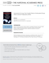 cover of the book Assessment of Long-Term Health Effects of Antimalarial Drugs When Used for Prophylaxis