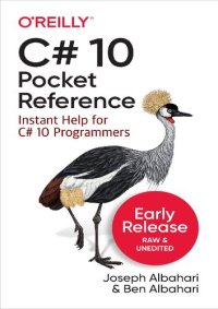 cover of the book C# 10 Pocket Reference: Instant Help for C# 10 Programmers