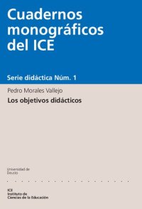 cover of the book Los objetivos didácticos