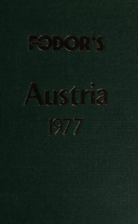 cover of the book Fodor's Austria 1977