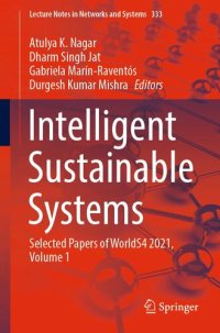 cover of the book Intelligent Sustainable Systems: Selected Papers of WorldS4 2021, Volume 1