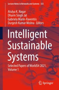 cover of the book Intelligent Sustainable Systems: Selected Papers of WorldS4 2021, Volume 1