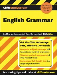 cover of the book Cliffs Study Solver - English Grammar (Properly Bookmarked)