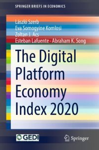 cover of the book The Digital Platform Economy Index 2020