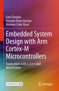 cover of the book Embedded System Design with Arm Cortex-M Microcontrollers - Applications with C, C++